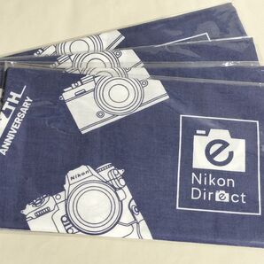 ☆非売品☆ニコンダイレクト 20周年記念 手ぬぐい NIKON 4枚セット