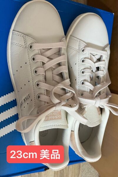 アディダス オリジナルス スニーカー スタンスミスHQ6660 STAN SMITH W サスティナブル ホワイト/オレンジ