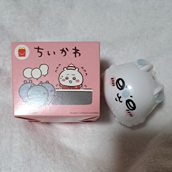 ちいかわ ハッピーセット 第1弾 ちいかわのドリンクカップペンたて、ガチャ ちいかわ貯金箱 モモンガ