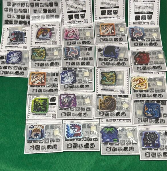 モンスターハンター キャラマグネッツ まとめ売り 全22個 マグネット BANDAI