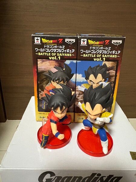 ドラゴンボール ワールドコレクタブル フィギュア ワーコレ DBZBS 孫悟空 01 ベジータ 02
