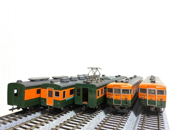 HOゲージ 165系電車 5両セット 湘南色