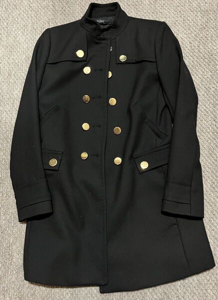 ZARA ザラ ベーシック 金ボタン ダブル コート ジャケット ナポレオン