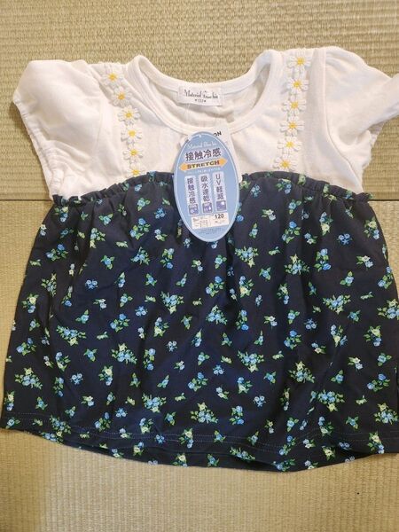 未使用 女の子 半袖 Tシャツ トップス 子供服 120サイズ