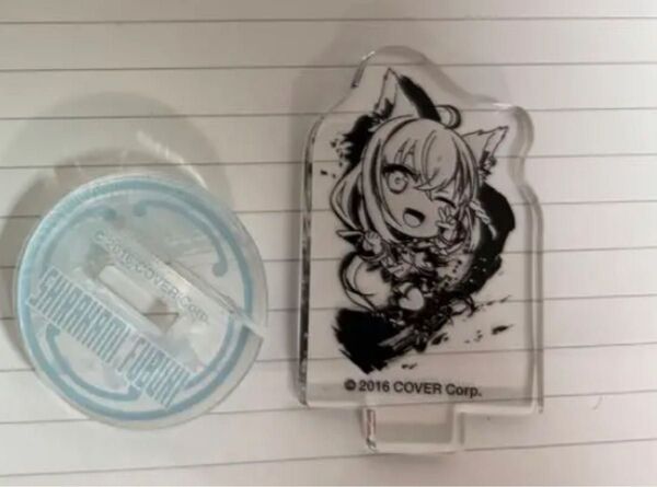 ホロライブ 墨彩の宴 ミニチュア アクリルスタンド コレクション 白上フブキ