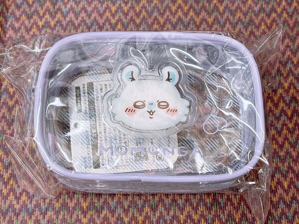 ちいかわ モモンガ ぷっくりクリアミニポーチ