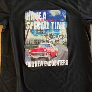 キッズ150サイズ Tシャツ Tシャツ ブラック グラフィック 半袖Tシャツ 黒
