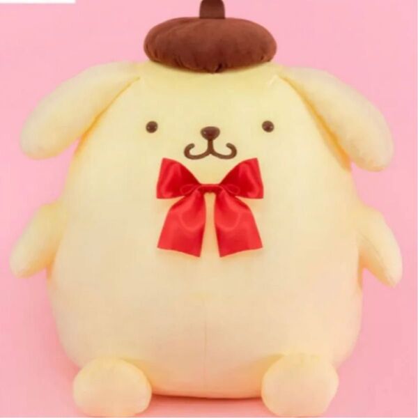 ポムポムプリン 超超bigぬいぐるみ おめかし