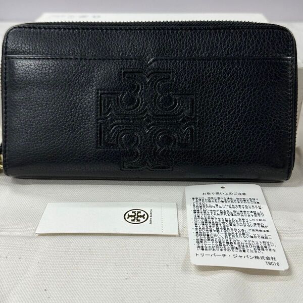 新品同様! トリーバーチ TORYBURCH 財布 長財布 ラウンドファスナー