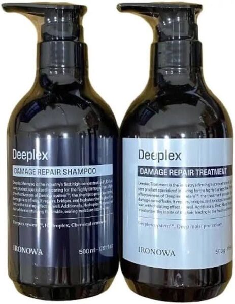 ディープレックス シャンプー トリートメント イロノワ 500ml セット