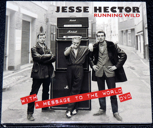 ジェシ・へクター JESSE HECTOR / RUNNING WILD WITH A MESSAGE TO THE WORLD DVD 稀少盤 CD+DVD