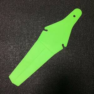 * prompt decision * new goods!! bicycle simple installation fender green *