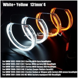 **[ cheap!!]BMW Angel LED light DRL head light daylight DTM 3 series E46 M3 E39 E36 / Only 131mm(Y)**