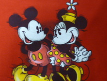 USA古着　Tシャツ Walt Disney World Kids X LARGE ミッキーマウス ディズニー 赤 レッド 90s_画像9
