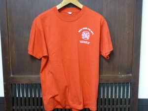 USA古着　Tシャツ SCREEN STARS L FIRE DEPT 赤 レッド 80S スクリーンスター アメリカ製 ファイヤーデプト