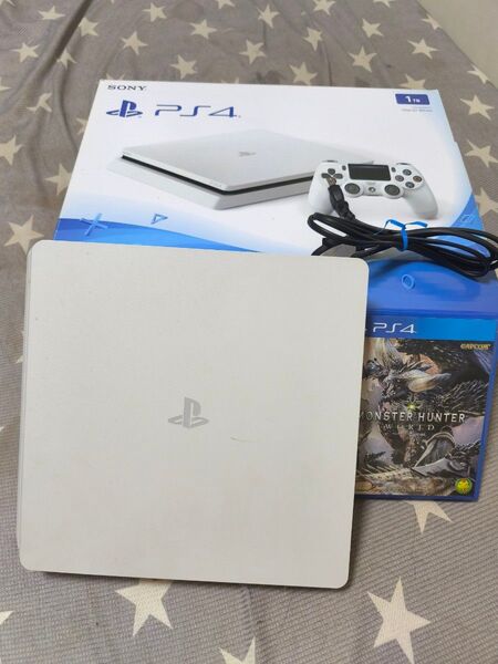 PlayStation4 SONY PS4 ホワイト モンスターハンターワールド