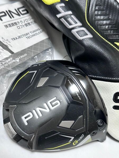 ピン G430 LST ドライバー 9° ヘッド単品 日本仕様 ヘッドカバー付 PING