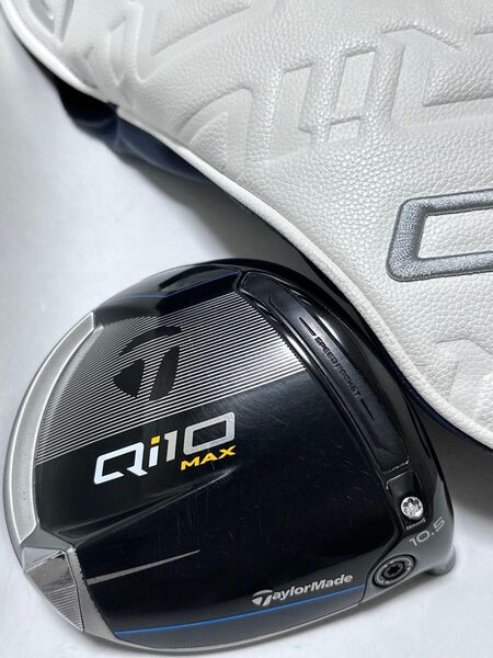 テーラーメイド QI10 MAX ドライバー 10.5° ヘッド単品 日本仕様 ヘッドカバー付