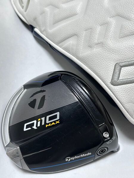 テーラーメイド QI10 MAX ドライバー 10.5° ヘッド単品 日本仕様 ヘッドカバー付