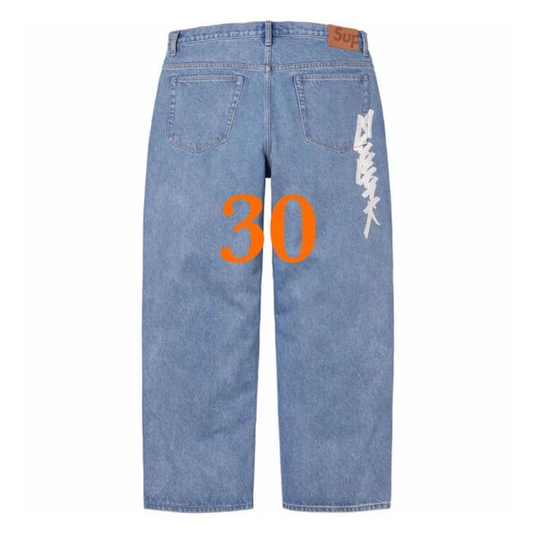 Supreme x Zoo York Baggy Jean "Washed Indigo" 30
