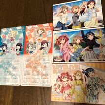 ラブライブ!サンシャイン SEGA限定　ポストカード3種　2018カレンダー2種付き_画像1