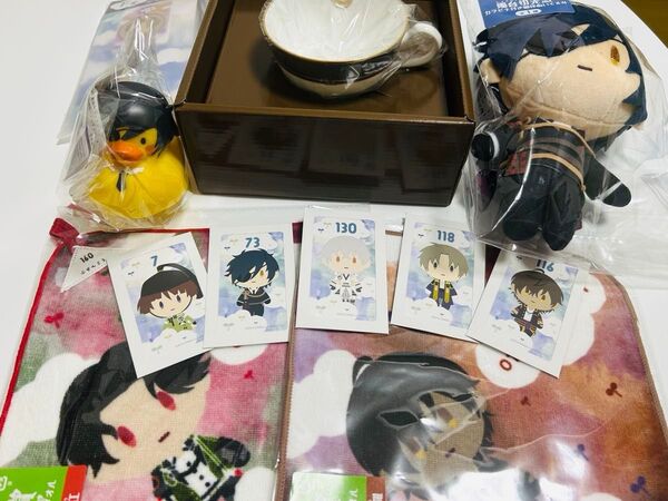 刀剣乱舞 燭台切光忠、へし切長谷部、大倶利伽羅、豊前江 グッズセット