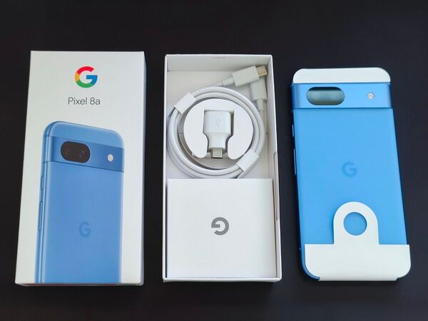 通電確認のみ Google Pixel 8a Bay ブルー / Ymobile / 一括購入品 / SIMフリー