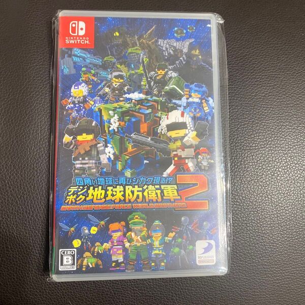 【Switch】 四角い地球に再びシカク現る デジボク地球防衛軍2 EARTH DEFENSE FORCE