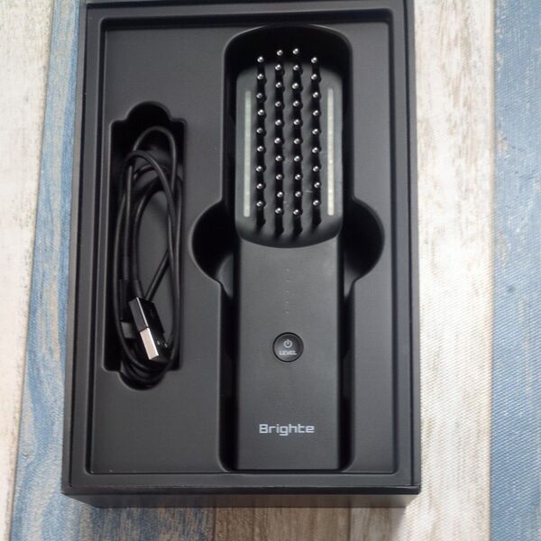 Brighte エレキブラシ 美顔器 USBケーブル付マスクローション付