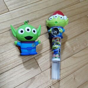 トイストーリー エイリアン キーホルダー&クリスマスベル 2個セット