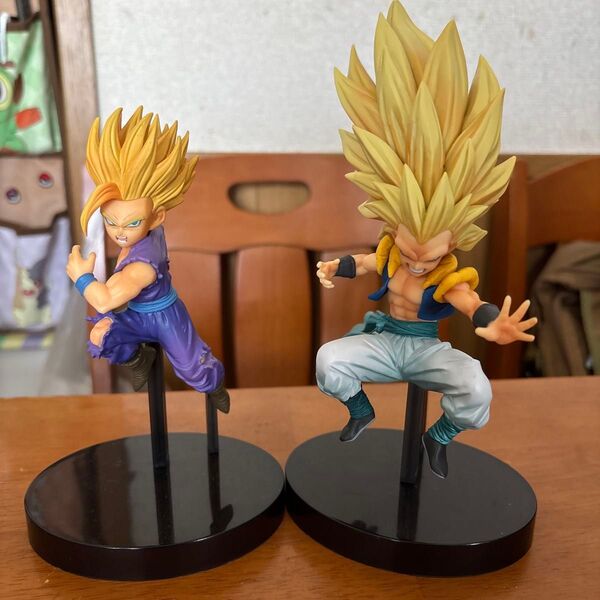 ドラゴンボール 一番くじ 超戦士バトル列伝 ゴテンクス 孫悟飯フィギュア