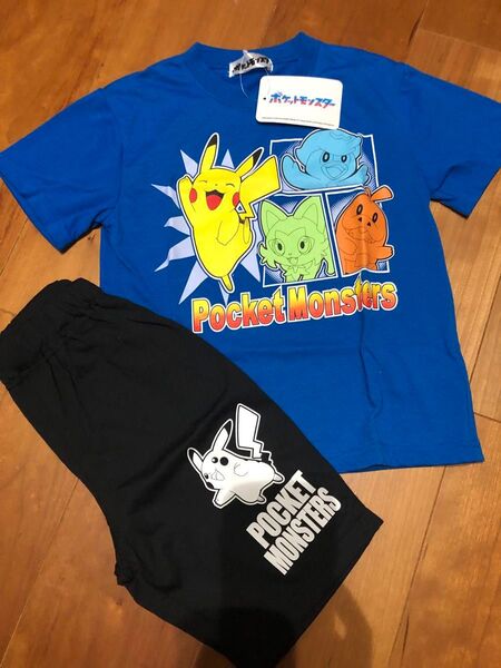 ポケットモンスター Tシャツ ハーフパンツ 上下セット 110cm