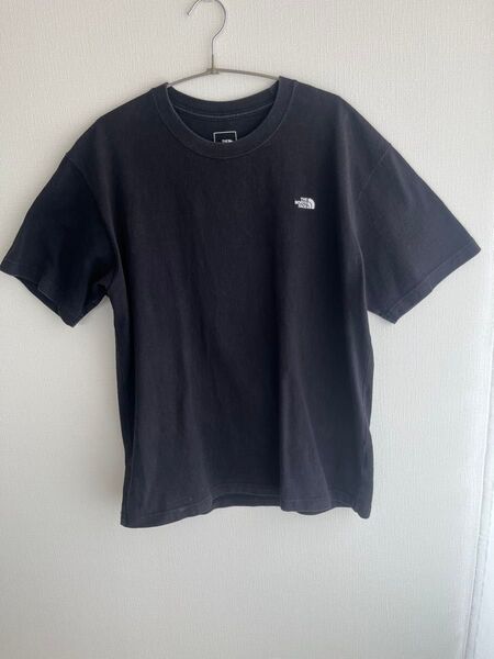 ノースフェイス THE NORTH FACE Tシャツ 半袖 XLサイズ ブラック 刺繍ロゴ