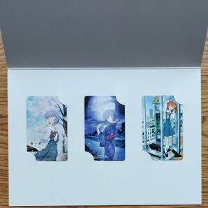 新世紀エヴァンゲリオン テレホンカード 未使用50度数 3枚セット テレカ