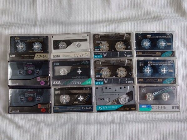カセットテープ 中古品 12個セット