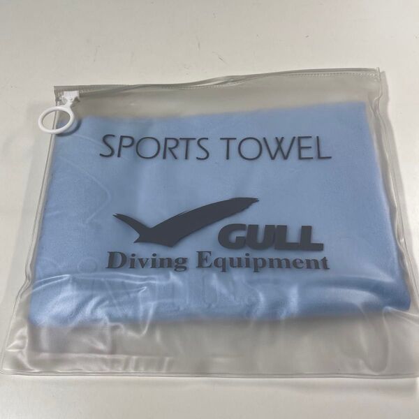GULL スポーツタオル 40×90cm 吸水性速乾性に優れたタオル マリンスポーツに