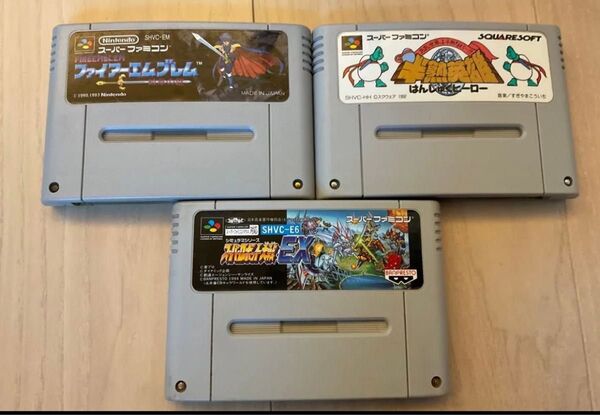 (7-11)スーパーファミコン スーファミ SFC シュミレーション3本セット