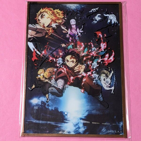 鬼滅の刃 鬼滅シアター アクリル色紙 無限列車編 ufotable 煉獄杏寿郎 炭治郎 善逸 伊之助 禰豆子 魘夢 煉獄 杏寿郎