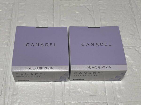 CANADEL カナデル プレミアホワイト つけかえ用レフィル58g 2個セット