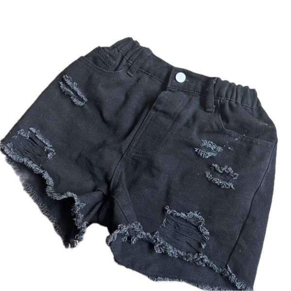 SHEIN☆ダメージデザイン☆ショートパンツ 11Y〜12Y