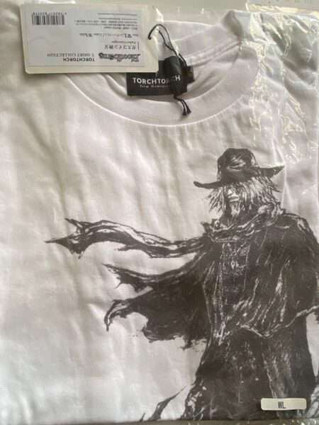 ブラッドボーン Tシャツ ガスコイン神父 レディースLサイズ 新品未開封 トーチトーチ ブラボ Blood borne ホワイト