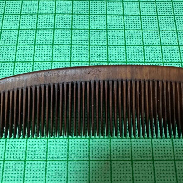 山半 二十三や イスノキ ビンカキ 5.3寸 つげ櫛 とき櫛 さつまつげ お六櫛 京都 とかし櫛 日本製