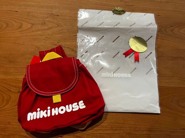 新品 miki HOUSE ベビー リュック タグ付き