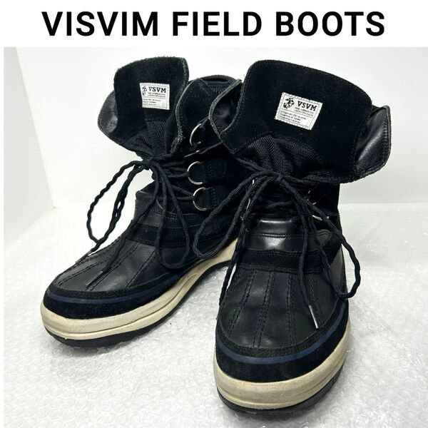 【正規品購入】希少品 初期モデル visvim ヴィズヴィム メンズ ブーツ 27.5 ブラック ビズビム