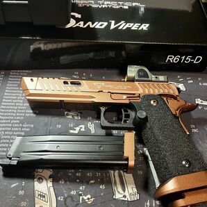 Army TTI Licensed JW4 Sand Viper GBB サンドバイパー 新品予備マガジン SROドットサイト付き