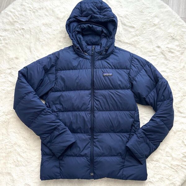 Patagonia パタゴニア ダウンジャケット メンズ Sサイズ ネイビー ダウンパーカ