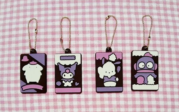 サンリオキャラクターズキャラパキラバマス4個