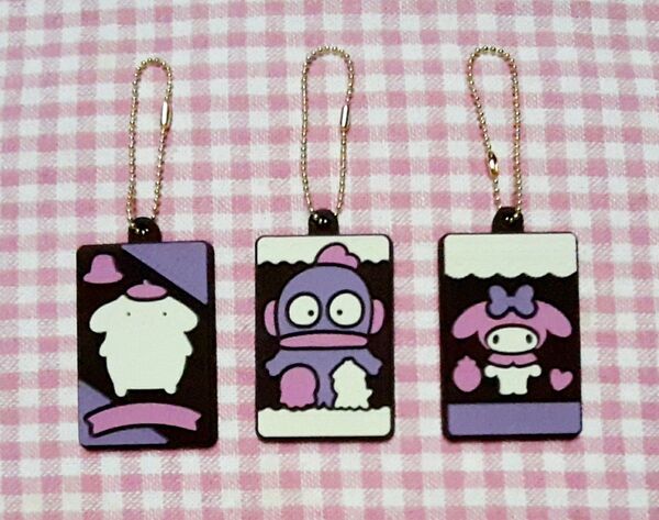 サンリオキャラクターズキャラパキラバマス3個
