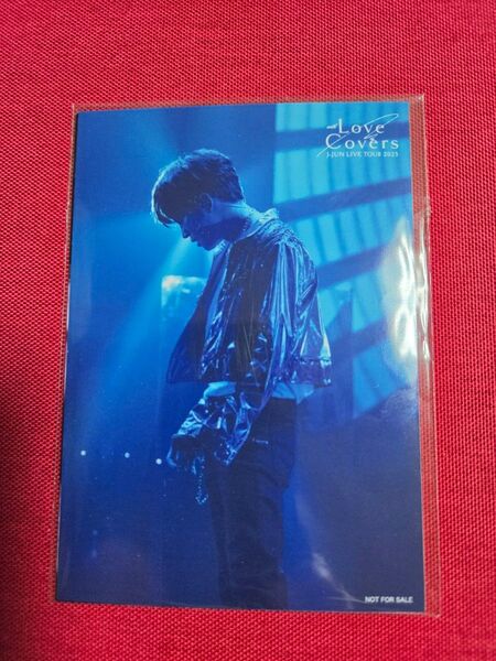 ジェジュン★「Love Covers 」DVD購入特典 写真 4枚セット