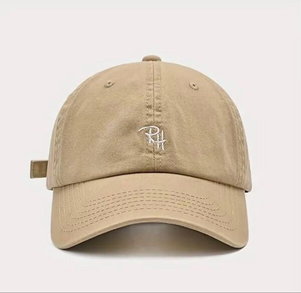 【新品】お値下げ☆キャップ 帽子 ネイビー 紫外線対策 日除け ストリート 黒 ベージュ カーキ